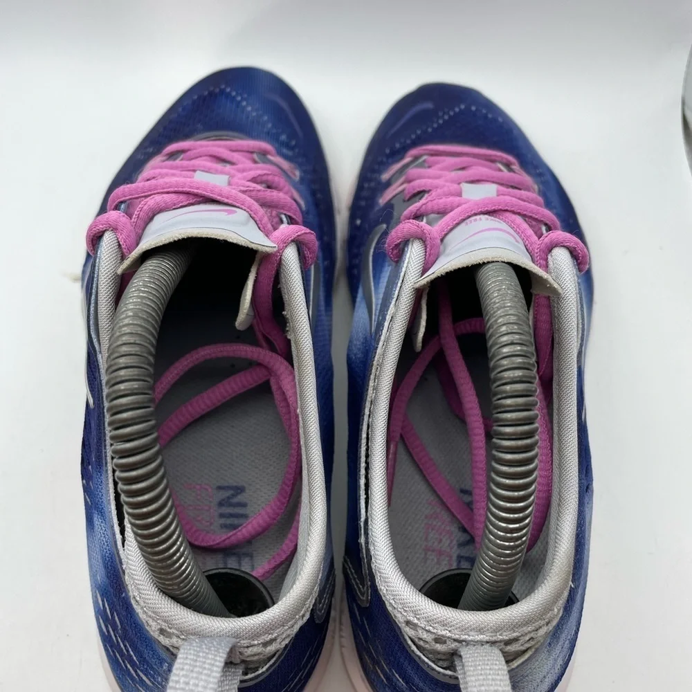 Nike Free TR Fit 4 womens blue sneakers size 7.5